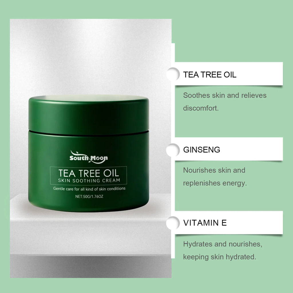 Organic Natural Tea Tree Body Kit - Soothe Irritated Skin, Balance Moisture, Refreshing Daily Care for Full-Body Comfort