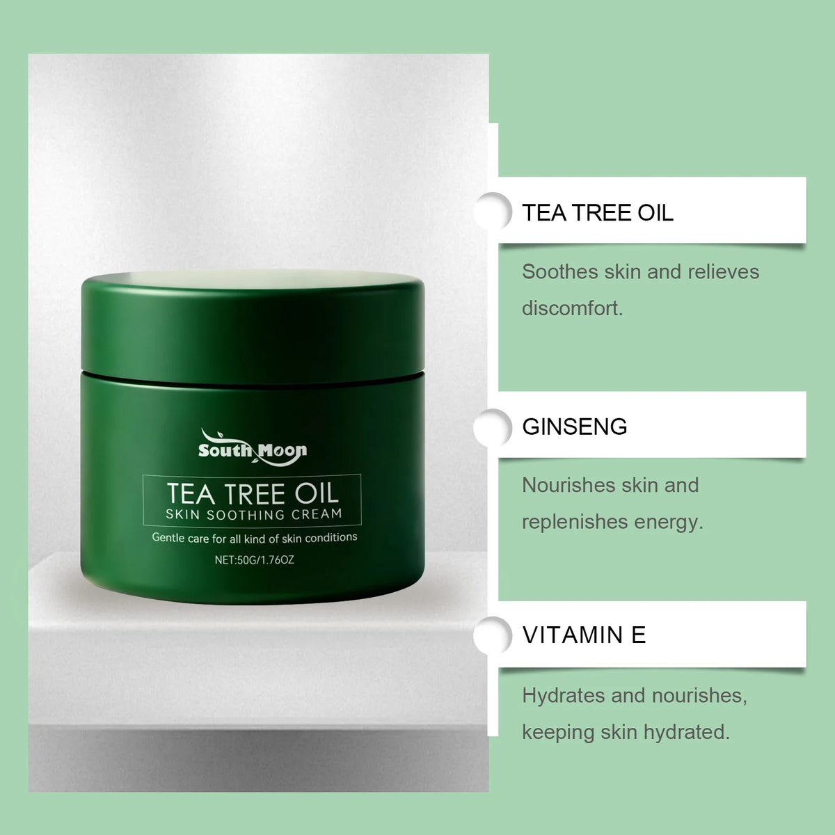 Organic Natural Tea Tree Body Kit - Soothe Irritated Skin, Balance Moisture, Refreshing Daily Care for Full-Body Comfort