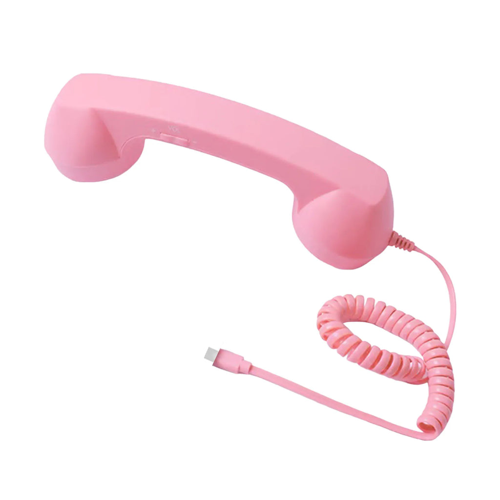 Retro Phone Handset, 2026 New Retro Phone Handset for iPhone&Android, Type-C/Wireless Bluetooth Old Fashioned Telephone Receiver