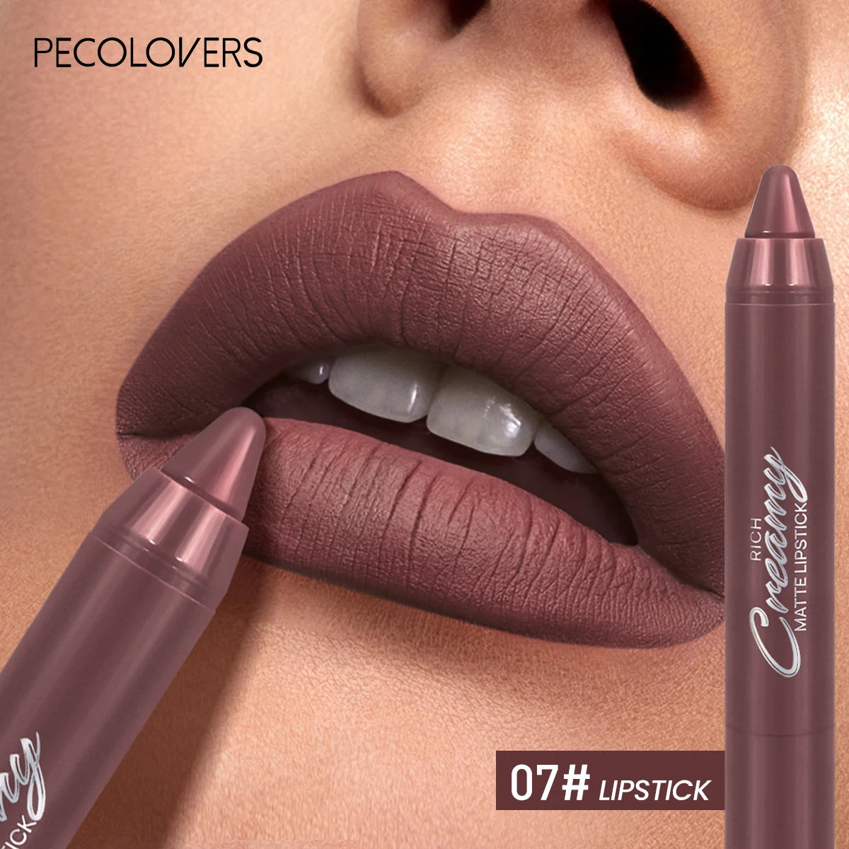 Smooth Lip Glaze,Waterproof, Moisturizing Matte Lipstick Pen,Perfect for Party & Stage Makeup