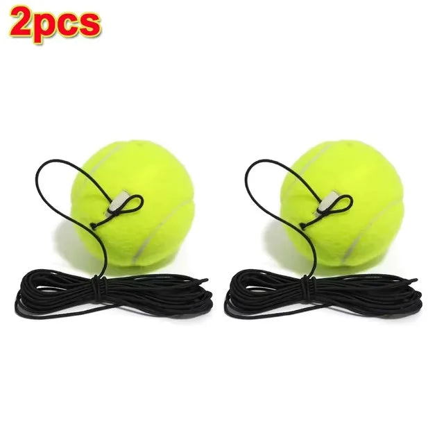 1-20pcs Heavy Duty Tennis Training Aids Base With Elastic Rope Ball Practice Self-Duty Rebound Tennis Trainer Padel Accessories