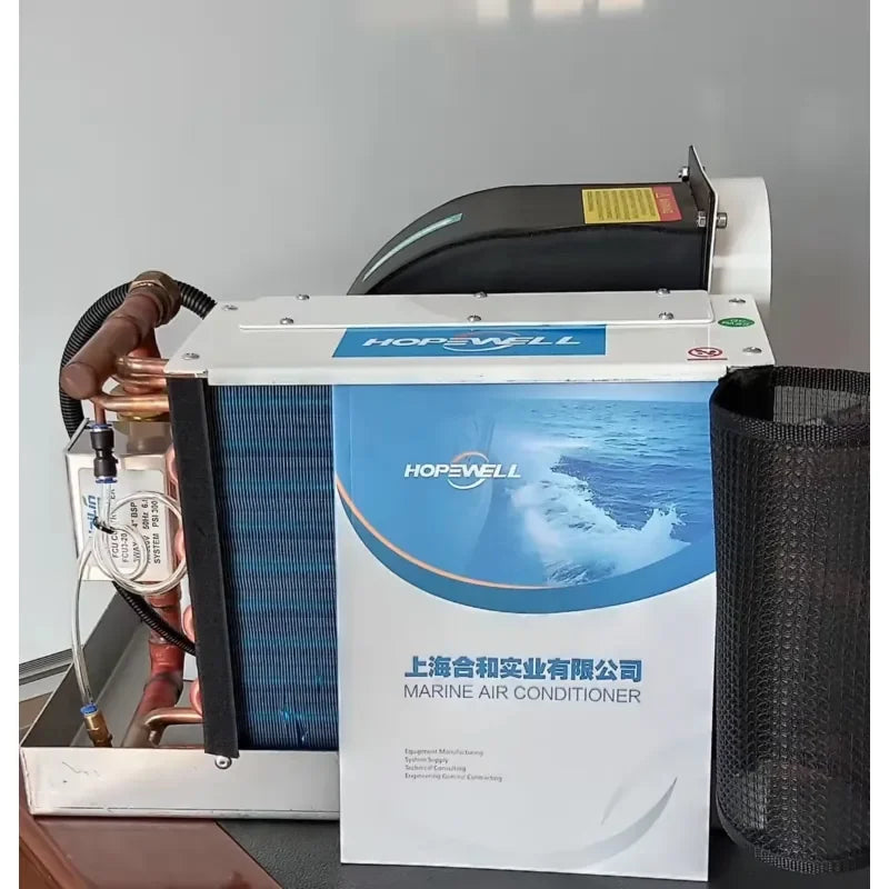 Wholesale Price Hopewell Brand CE Certified Eco-Friendly 16000BTU Floor Standing Fan Coil Unit Water Chiller 220V 1 Year