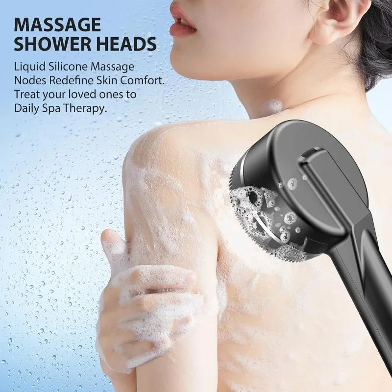 Shower Head Showers for Bathroom Fixtures and Accessories Four Modes Adjustment Shower Faucet Shower Phone Bathroom Accessories
