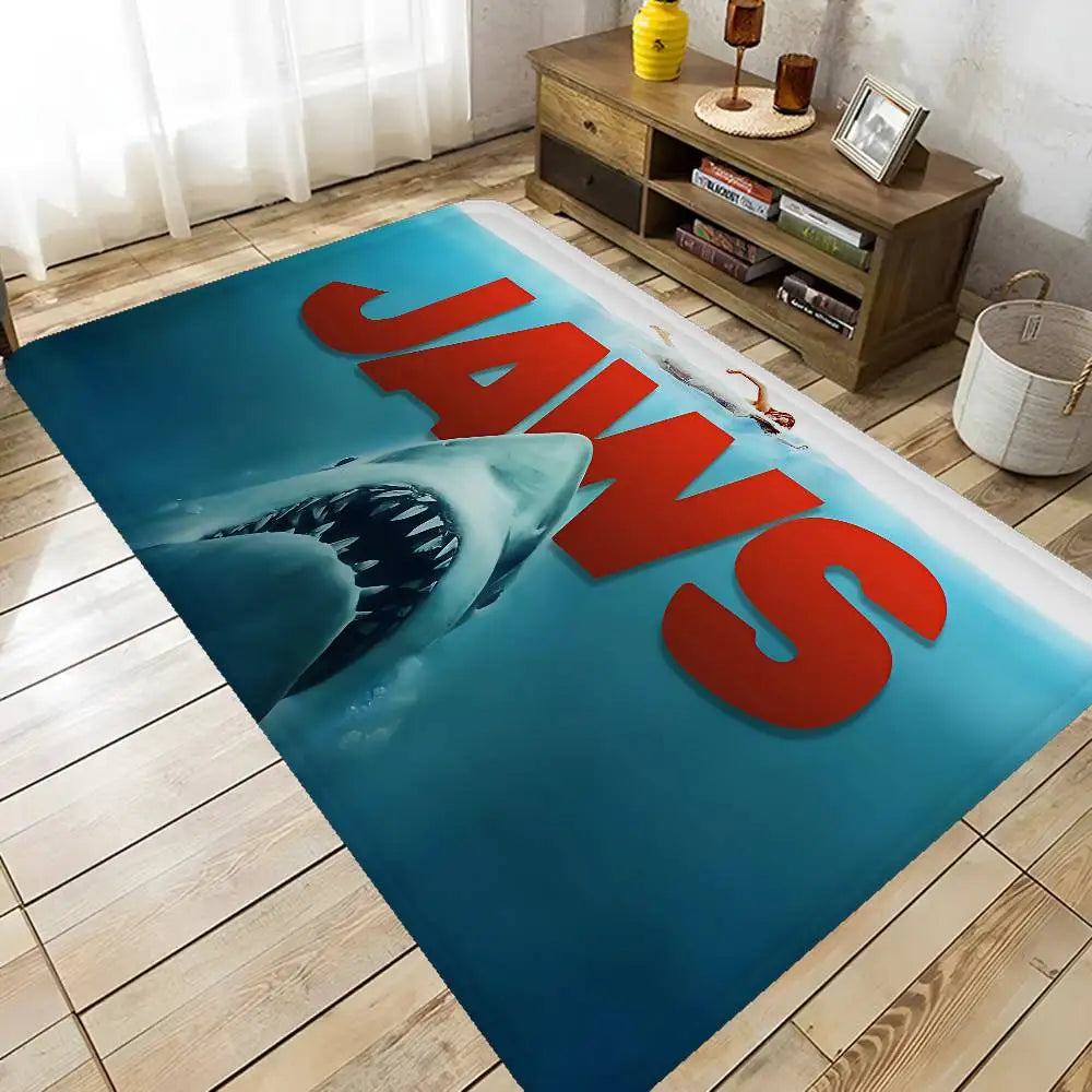 J-JAWS Movie Kitchen Mat Cheaper Anti-slip Modern Living Room Balcony Printed Modern Home Decor