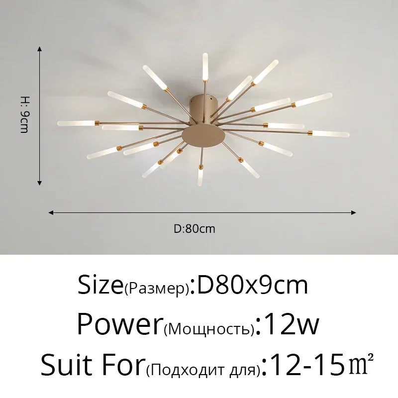 Nordic Minimalist Round LED Ceiling Chandelier Lamps Living Gold Pendant Light Bedroom LED Hanging Lamps Kitchen Home Decoration