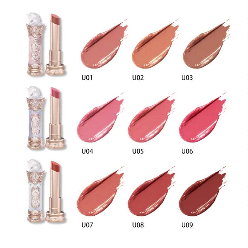 Flower Knows Knight Unicorn Makeup 5pcs Gift Set Lipstick Blush Cloud Setting Powder Lipliner Eyeshadow,Cosmetics Kit Maquillage
