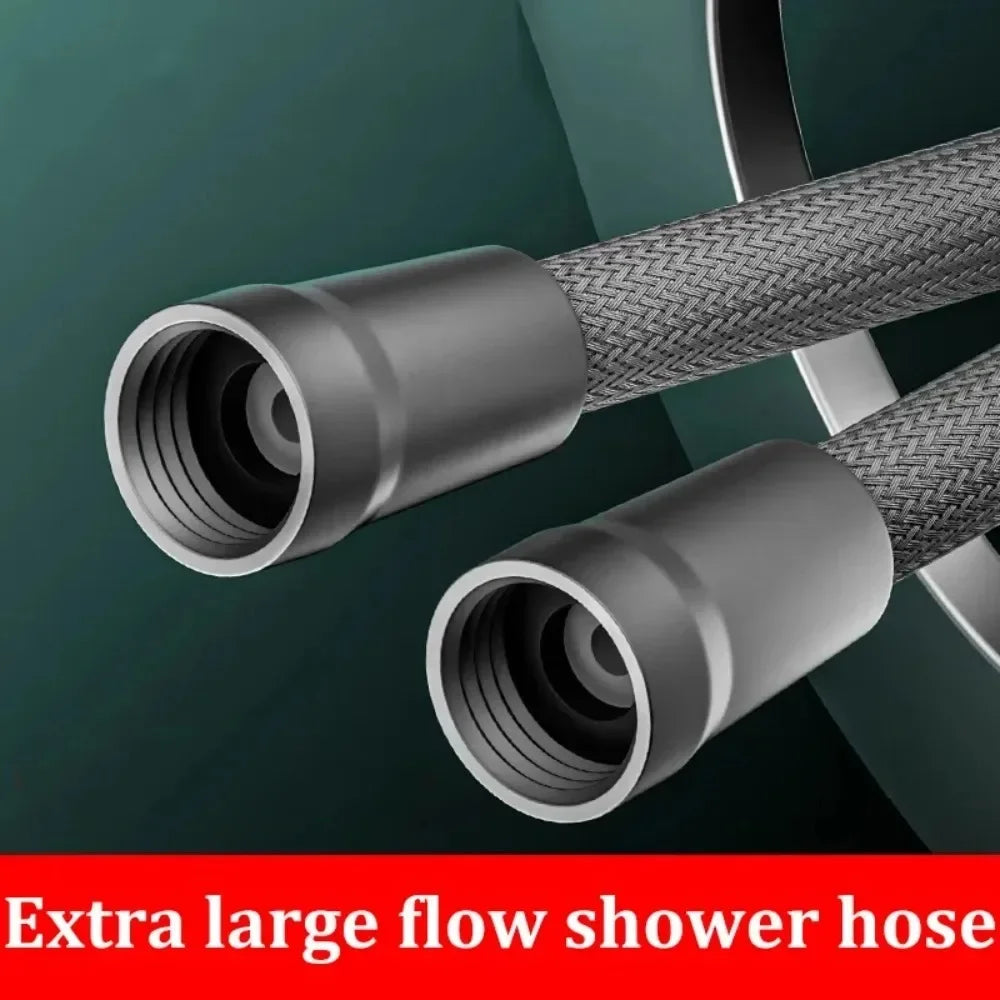 Braided Shower Pipe Universal Water Pipe Cold and Hot Water Shower Head Explosion-proof Connection Pipe