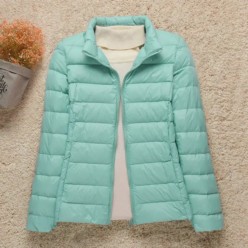 Down Jacket Women Coat Autumn Winter 2022 Spring Jackets for Warm Quilted Parka Ladies and Light 2021 Female Ultralight Hooded