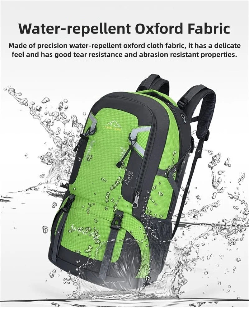 Large Capacity Travel Backpack 40l 60l Waterproof Back Pack Laptop Bag For Men Women Outdoor Travel Hiking Sports Business Trip