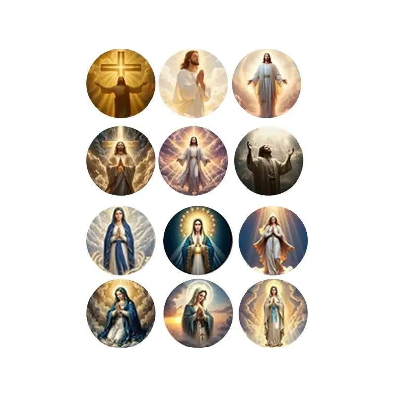Jesus and Virgin Mary Religious Themed USB Projection Light With 12 Patterns Perfect For Room Ceiling Background Wall Decoration