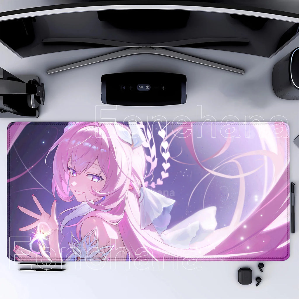 Mouse Pad Honkai Star Rail Cyrene HD printing Pretty Gaming Lock Edge Large Rubber Anime kawaii Mousepad Laptop offices Desk Mat