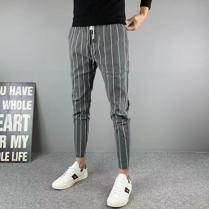 New Men's Lightweight Smart Casual Loose Straight Dress Suit Pants All Match Korean 2024 Business Trousers Streetwear Z121