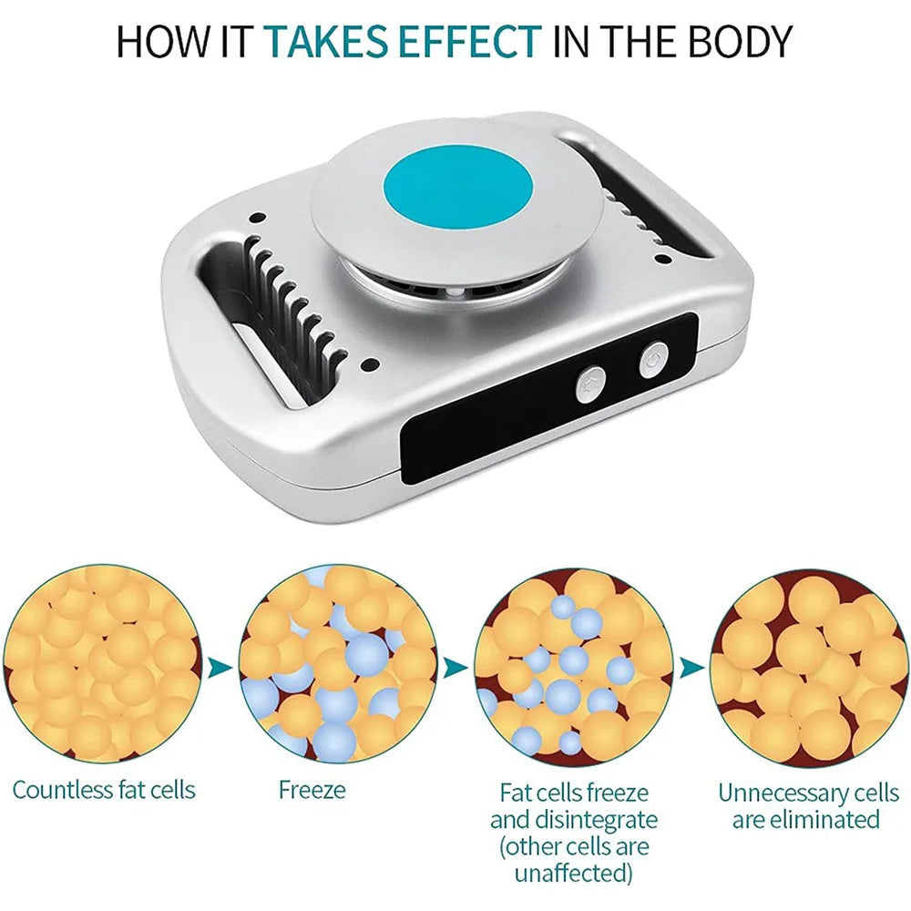 NEW Fat Freeze Body Slimming Machine Weight Loss Fat Freezing Machine Anti Cellulite Dissolve Fat Cold Body Massager Machine