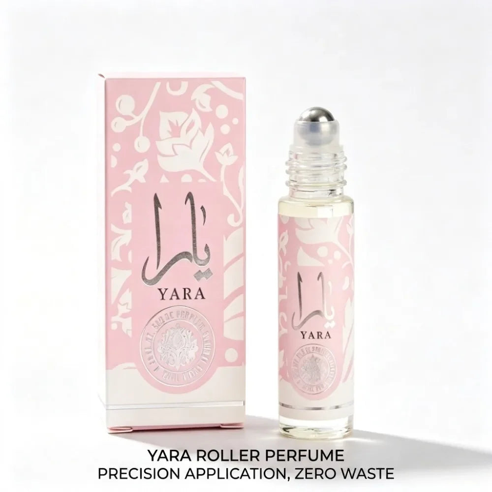 2026 New YARA Arabic Roll On Perfume Oil Portable Mini Rollerball Long Last Sweet Floral Fruity Aroma Travel Size Perfume Gift