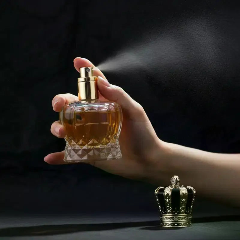 50/100ml Premium Perfume Bottle Clear Thickened Glass Empty Spray Bottle Crimp Nick Bayonet Bottle Need A Tool