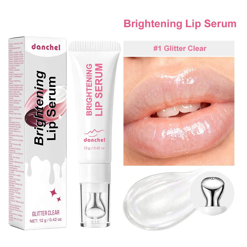 Moisturizing Lip Lotion Essence Volumizing Lip Glaze Women's Moisturizing and Moisturizing Natural Lip Gloss Hydrating Lip Gloss