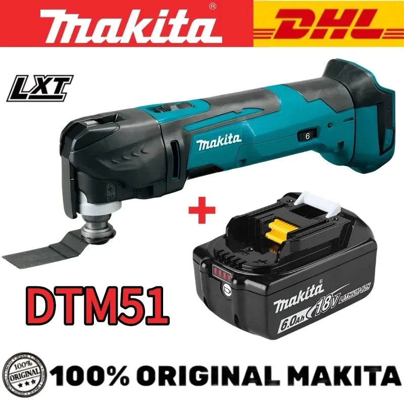 Makita DTM51 Cordless Grinding Machine, Edge Trimming Machine, Brushless Grooving Machine, Electric Shovel, Makita 18V Battery