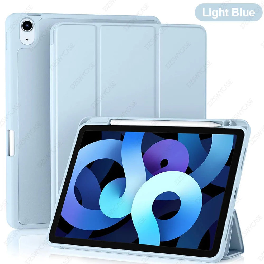Case for iPad Air 11-inch M4/M3/M2 (2026/2025/2024), iPad Air 5th/4th Gen 10.9-inch (2022/2020), Cover with Auto Sleep/Wake