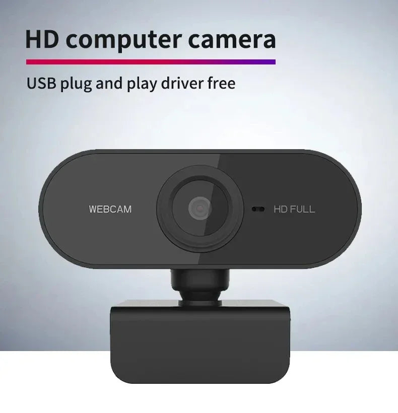 Camera 1080P HD Computer USB Camera With Built In Microphone For Work Tripod Network Web Camera