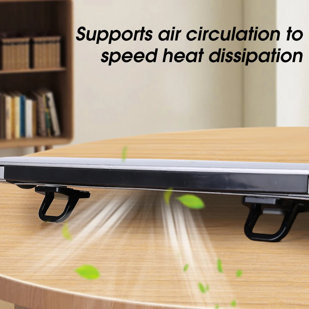 2pcs Keyboard Stands, Mini Laptop Stand for Desk, Portable Laptop Stand Compatible with MacBook Air Pro, Dell XPS,  HP More.