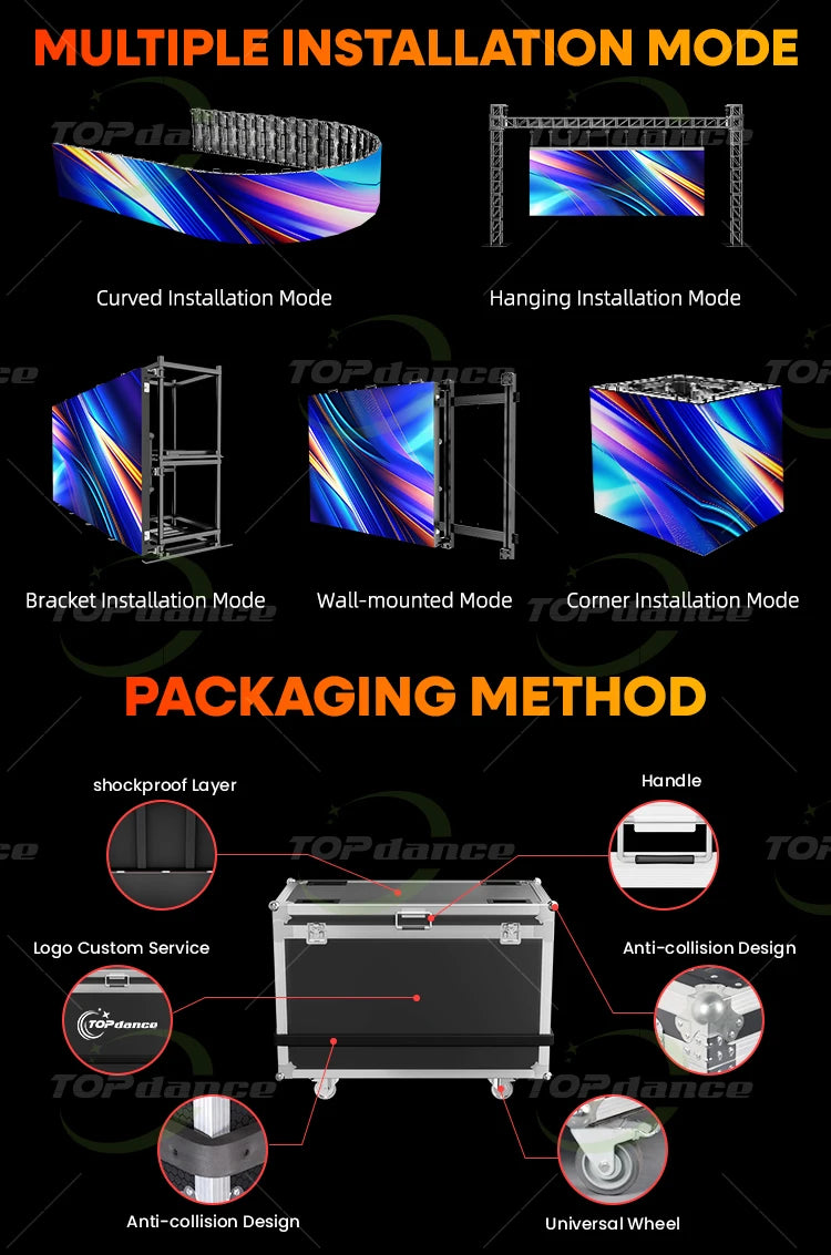 P2 P3 P3.91 P5 P10 Module Video Wall Pantalla Led Exterior Publicidad Panel Indoor Advertising Led Display Led Screen Outdoor