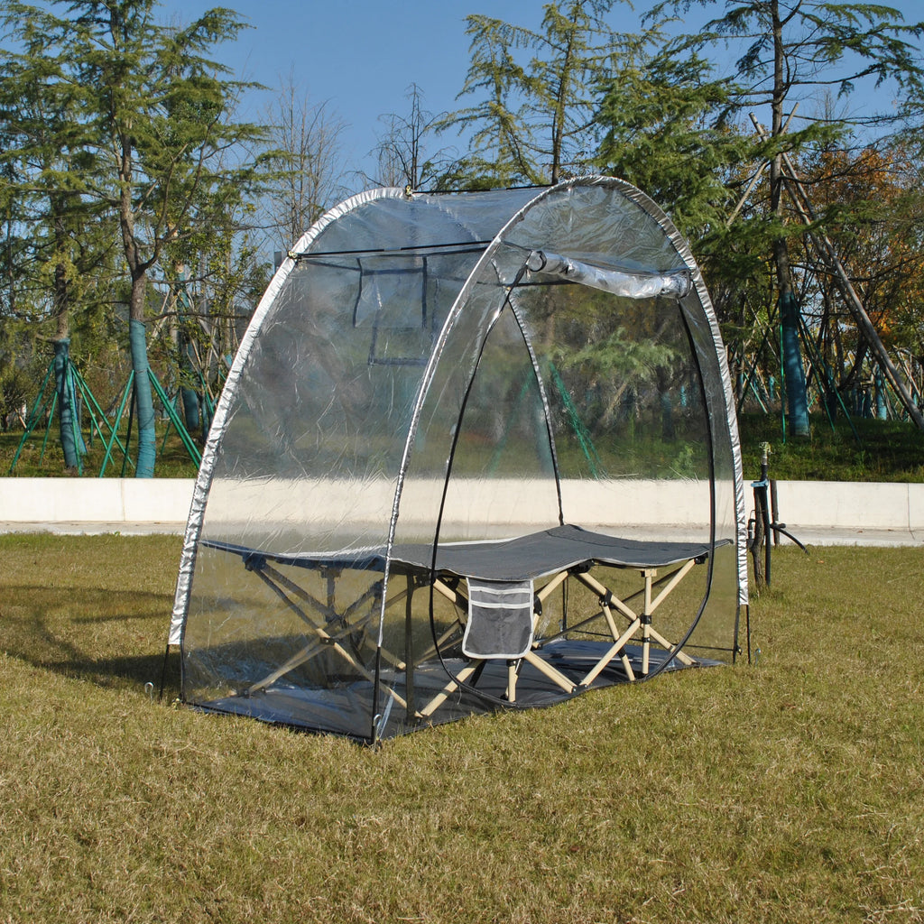 Greenhouse PVC Tent,Garden Plant Viewing and Storage Tent Big Football Tent for Outdoor Use,Transparent Tent,sports Pod Tent