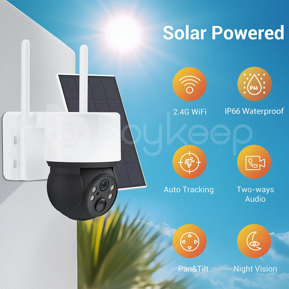 Ease Life App 5G/2.4G WiFi,4MP,IP54,E27 Light Bulb Security Camera Indoor Outdoor Wireless  Color Night Vision Motion Detection