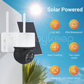 Ease Life App 5G/2.4G WiFi,4MP,IP54,E27 Light Bulb Security Camera Indoor Outdoor Wireless  Color Night Vision Motion Detection