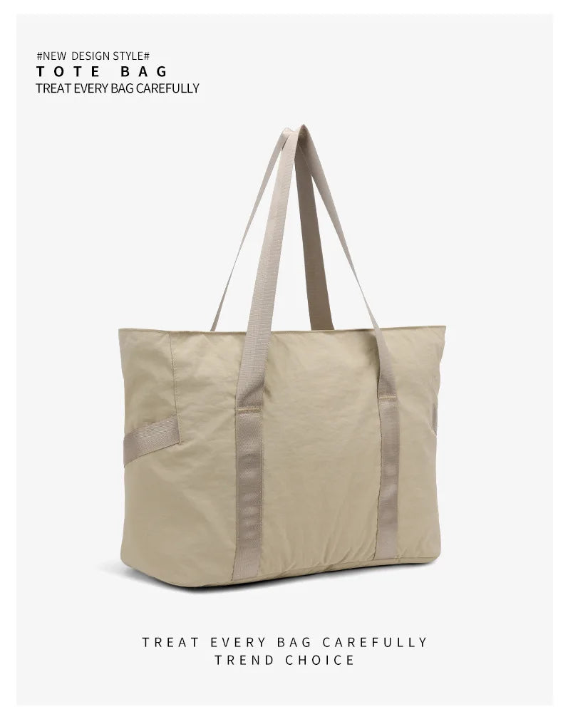 Women's Large Tote Bag with Padded Laptop Compartment, Yoga Mat Travel Work Daily Handbag Shoulder Bag