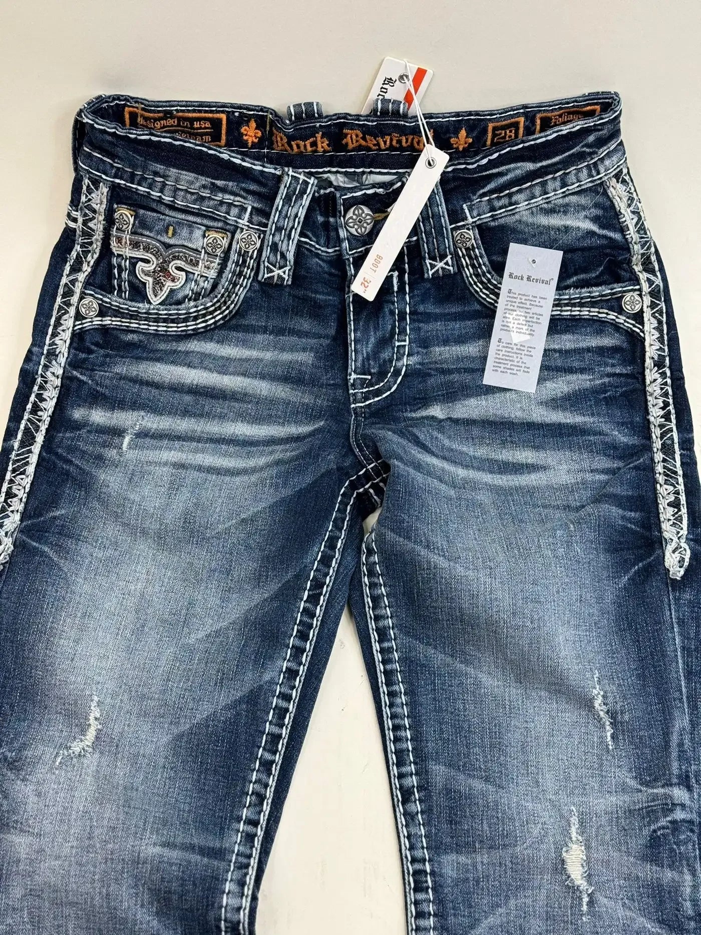 Y2K New Gothic Blue Denim Embroidery Harajuku Wide Pants Revival Mens Jeans Foliage Bootcut Women Pocket Hip Hop Streetwear