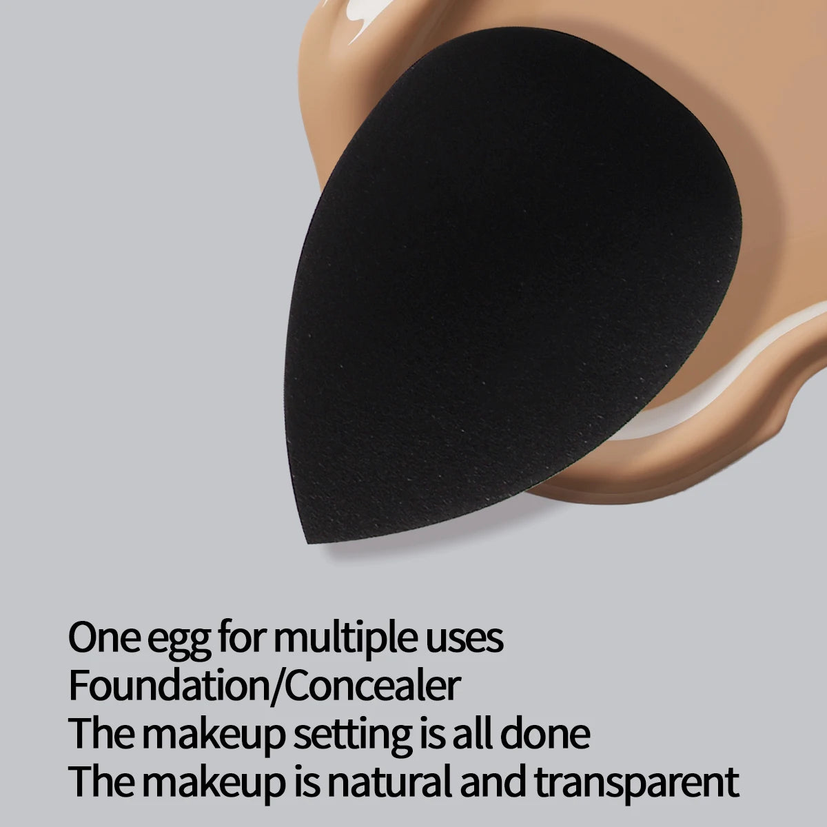 12-Piece Makeup Tool Set Ultra-Soft Puffs Beauty Sponges, Beauty Sponges. Specially Designed for Foundation and Concealer.