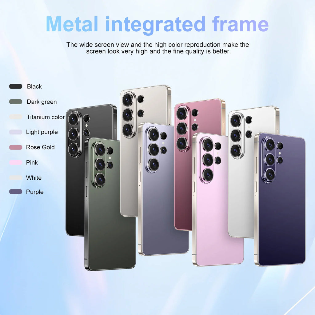 High Quality 2026 New S26 Ultra original intelligent 5G dual card dual standby system global version 8000mAh battery Arrival