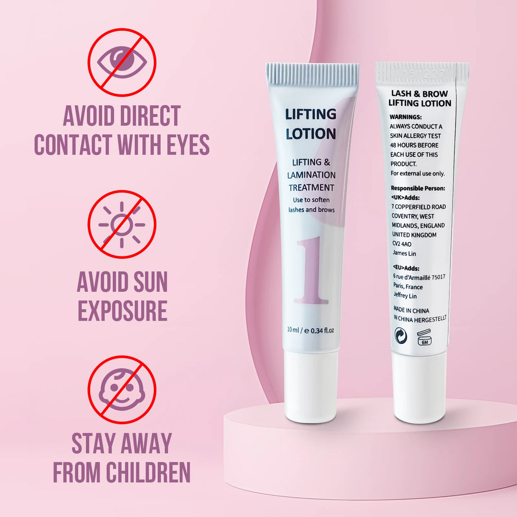 PERMANIA Eyebrows Lift Lotion Single Bottle Brow Lamination Perm Cream 1#2#3 Lotion Emulsion Eyelash Lifting Makeup Tool
