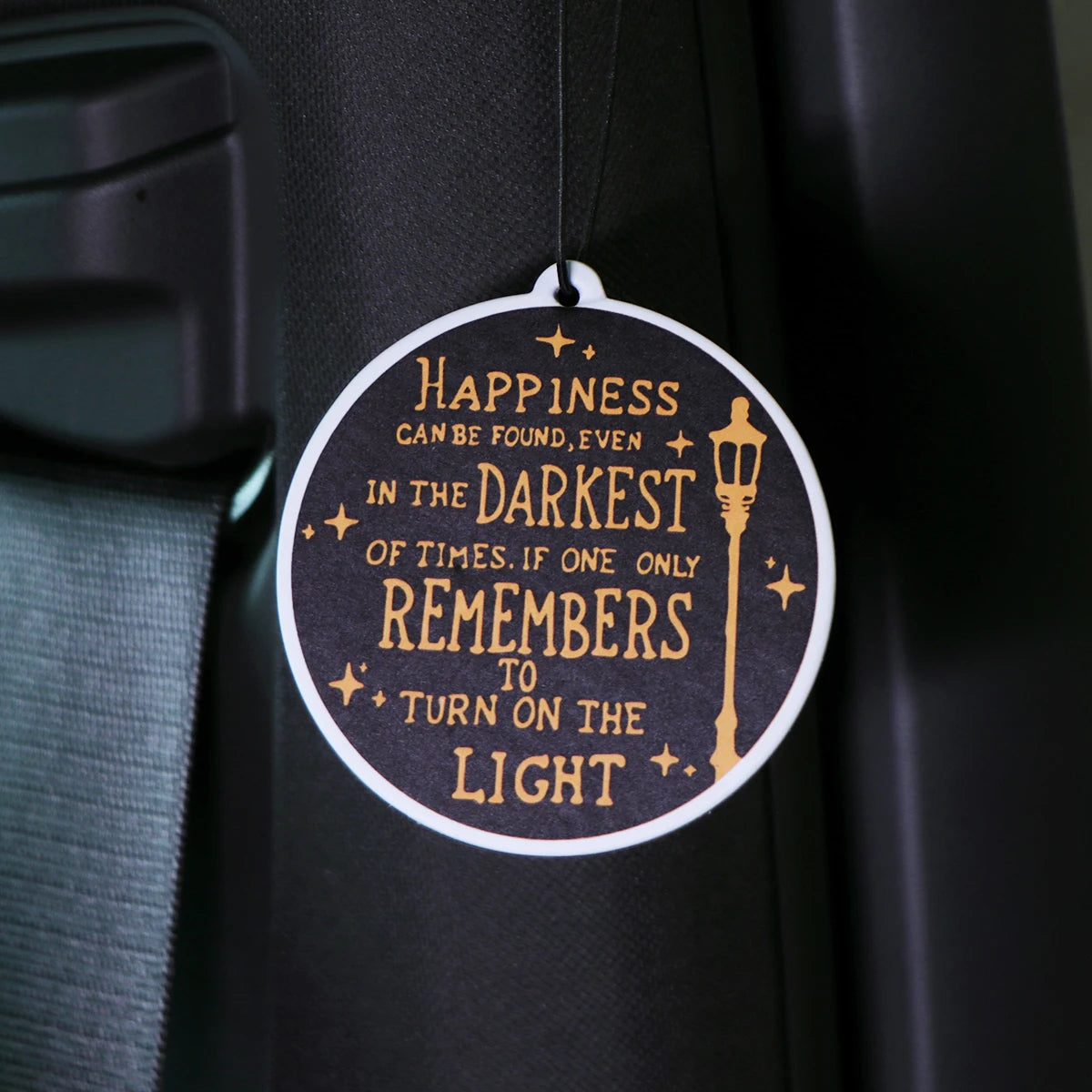 Quote Phrase Word Fragrant Paper Auto Interiors Colorful Car Fragrance Cabinet Bedroom Air Freshener Hangs Solid Perfume Gifts