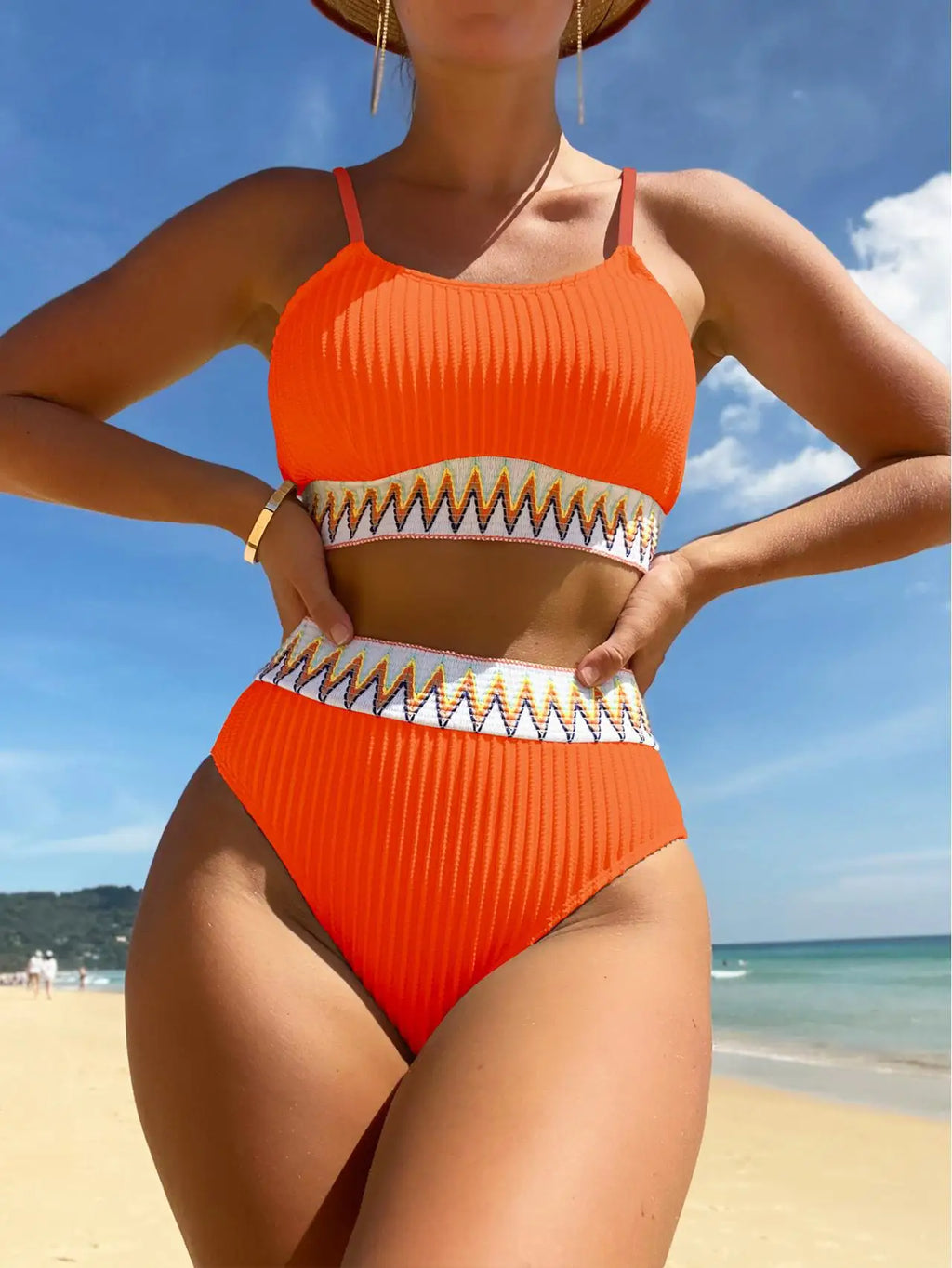 Bikini Swimsuit Woman 2026 New Swimwear Sexy Bikini Fashion Women Split Swimwear Ribbon Swimwear купальник