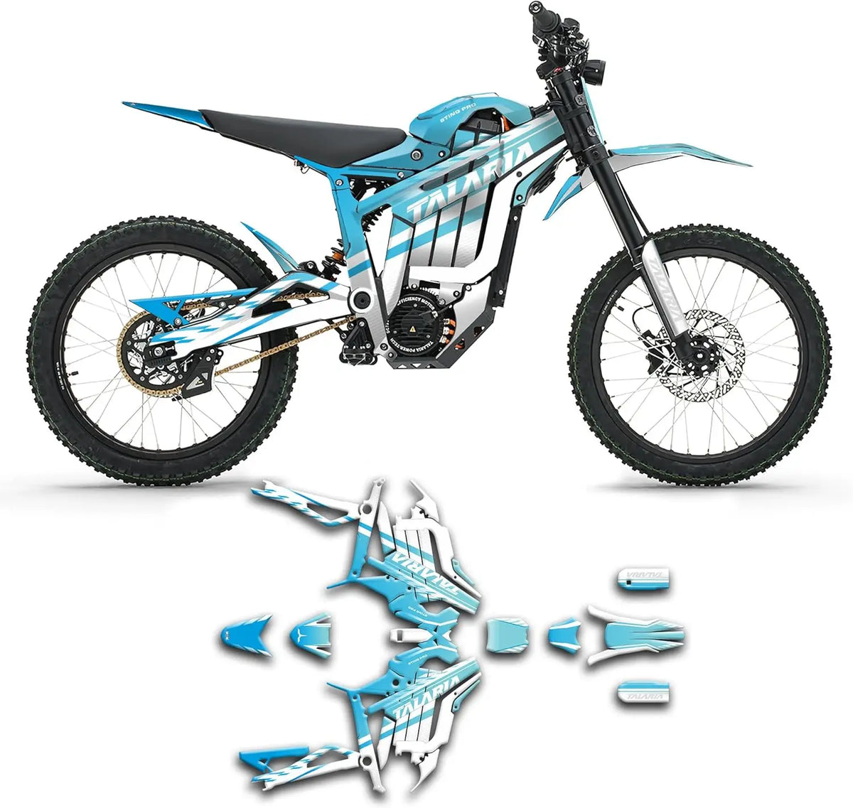 Talaria Sting MX5 Pro Graphic decal Electric dirt bike stickers body decoration protection sticker film decal mod  Graphics