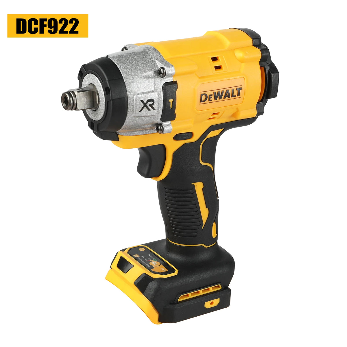 DeWalt 20V MAX XR Brushless 2-Tool Combo Kit DCF922 1/2" Impact Wrench DCF887 1/4" Impact Driver with Storage Bag
