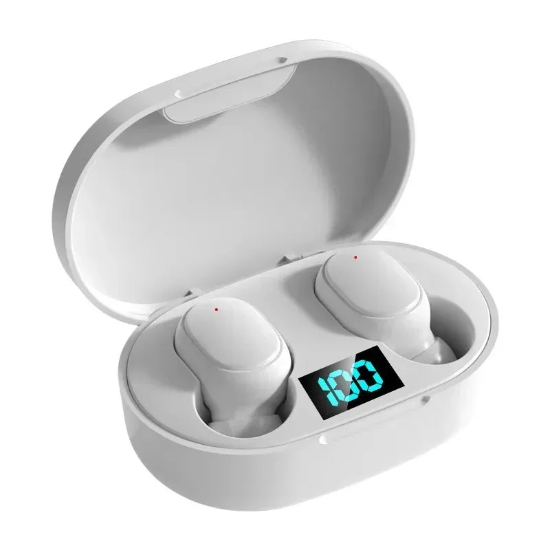 Bluetooth Earphones Sports Gaming Long Battery Comfort Wireless Headphones Premium Sound Quality Soft In-ear Earbuds