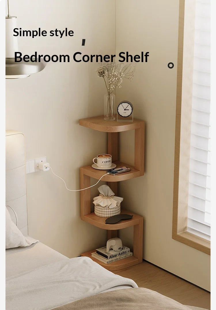 Modern Minimalist Wooden Nightstand Bedside Table 2 Drawer Storage Night Stand Bedroom Furniture Nightstands Bedroom Wood