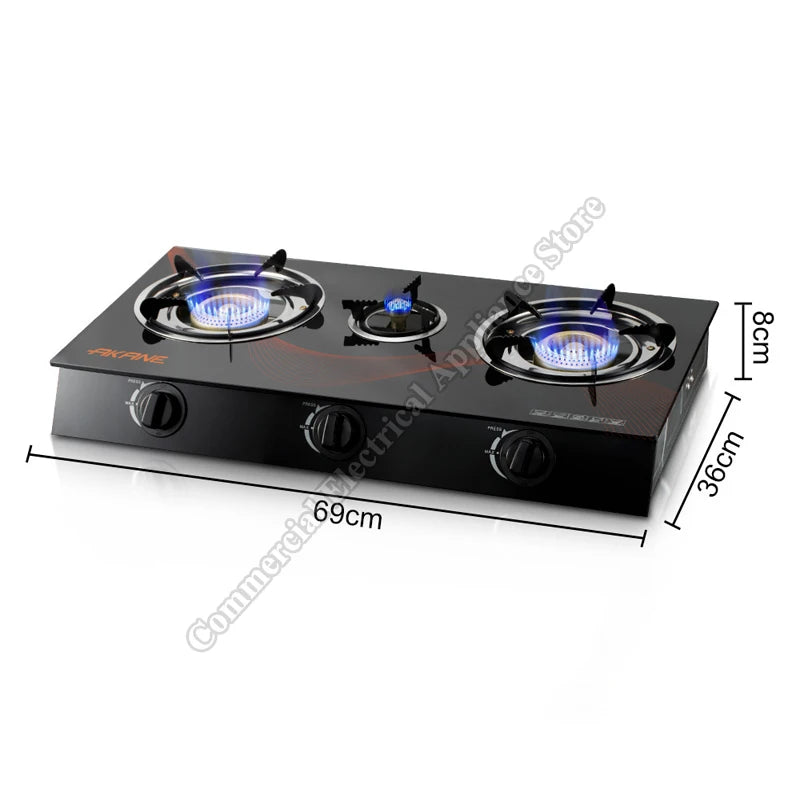 Stove Tabletop Gas Stove Export Single-Burner Stove Three-Burner Stove Simple Gas Stove