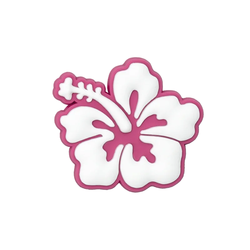 1/30PCS Shoe Charms New Hawaiian Style Flower Surf Board Shoe Accessories Pins for Clog Kawaii Women Men Cute Shoe Decoration