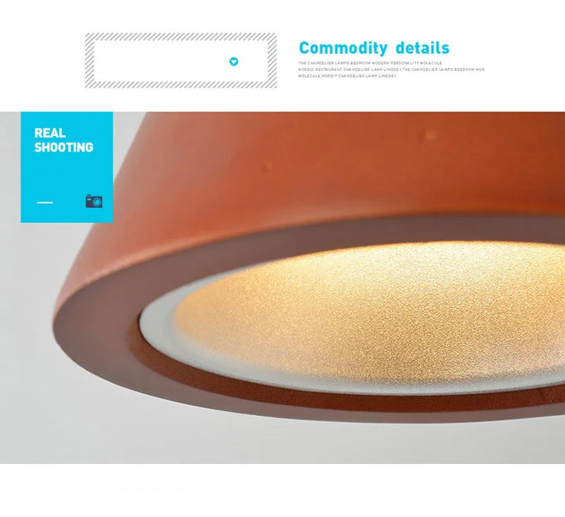 Nordic Modern Led Pendant Lights Kitchen Bars Home Bedroom Dining Table Hanging Lamp Cafe Indoor Lighting Living Room Decoration