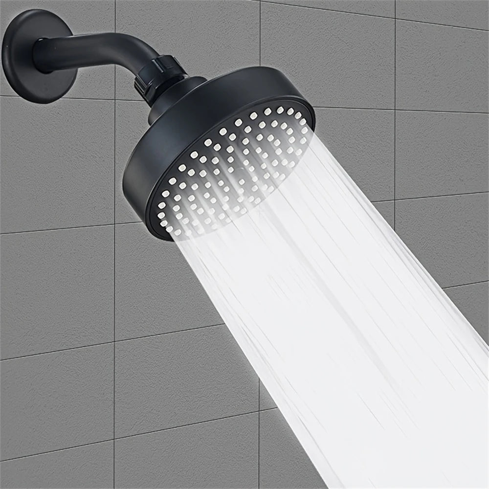 1 Piece Of Bathroom Facilities 4 Inch Black Faucet Replacement Exquisite And Compact Bathroom Beautiful Shower Head Decoration
