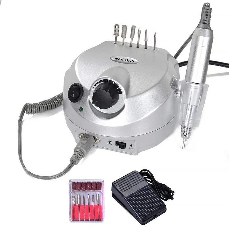 Nail Drill Machine 35000RPM Electric Manicure Machine Drills Manicure Drill & Accessory Manicure & Pedicure Drill Set