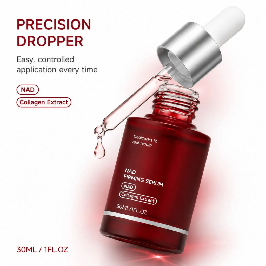 NAD Collagen Firming Facial Serum 30ml Hydrating Skin Elasticity Boost Smooth Lines Look Lightweight Daily Skin Care Essence