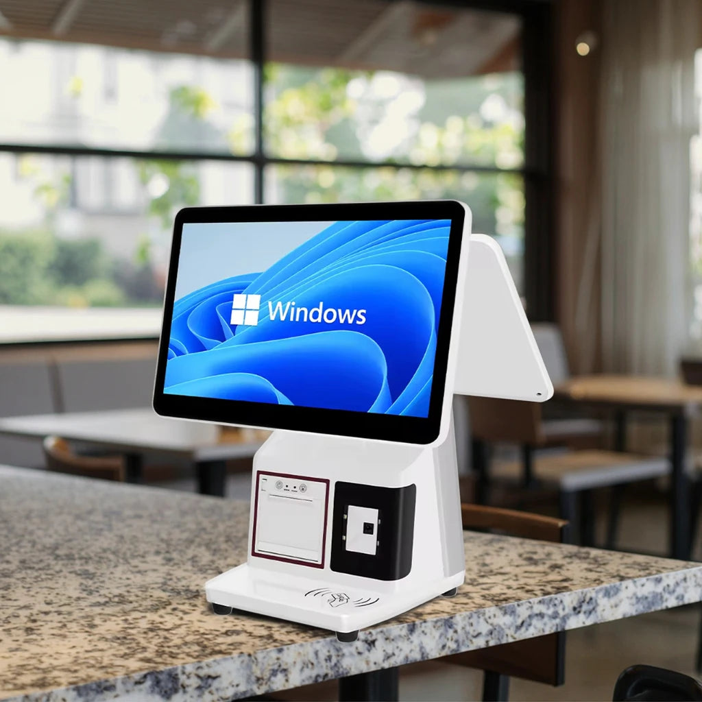Full-Function All-in-One Touch Screen POS System Premium Cash Register Hardware Machine