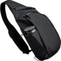 High Quality Simple Crossbody Bag Casual Solid Color Sling Backpack with Water Bottle Pocket Chest Bag Outdoor Sport
