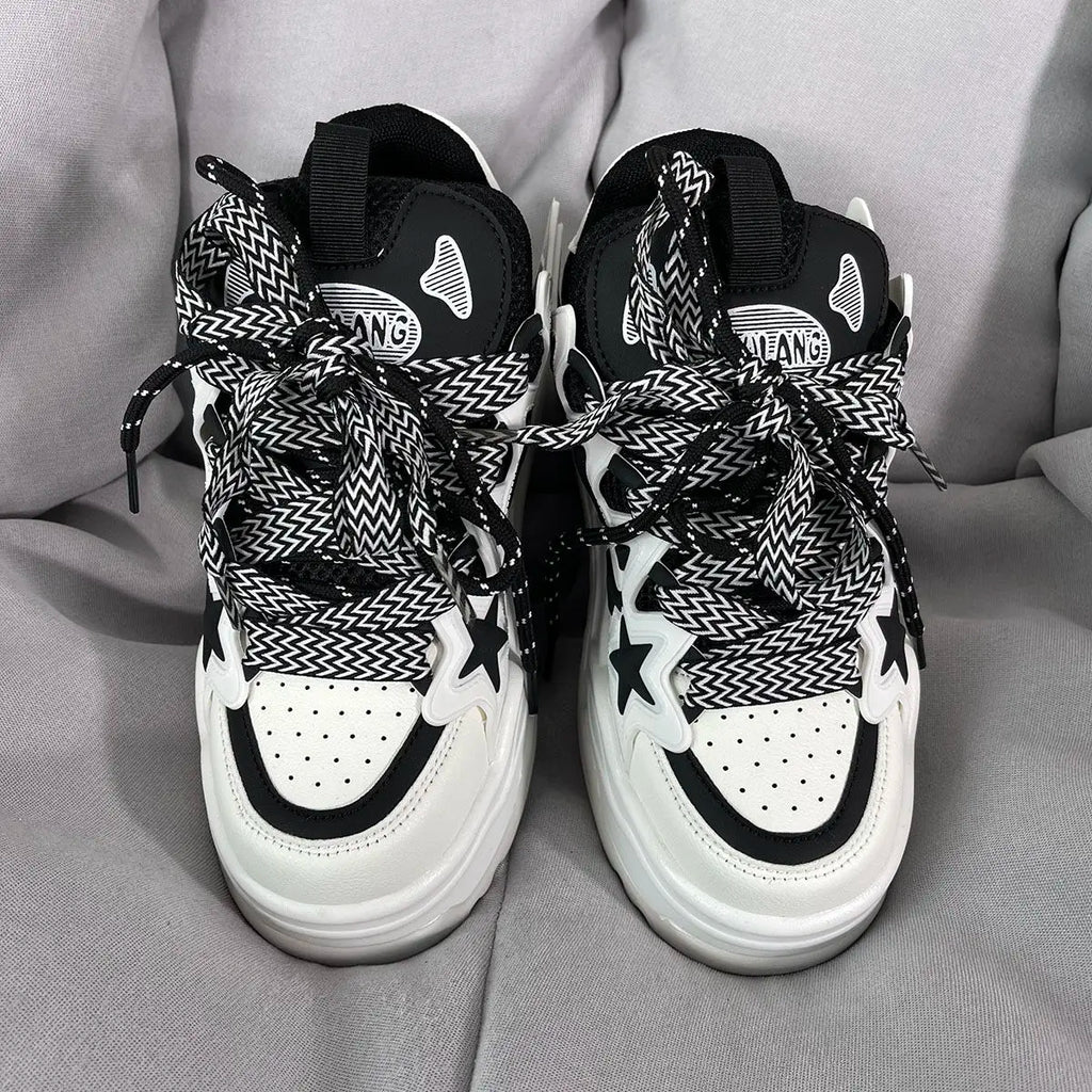 Fashion Platform Increased Bread Men's and Women's Autumn and Winter New Couple Sports Casual Shoes for Woman Sneaker