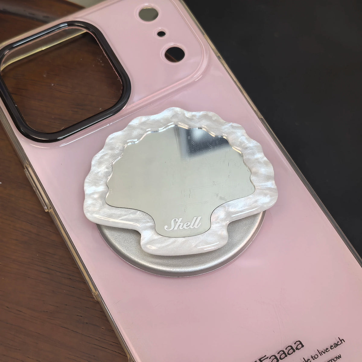 Korean Hello Kitty Makeup Mirror For MagSafe Magnetic Bracket Phone Grip Tok Griptok For iPhone 18 17 Accessories Bracket Ring