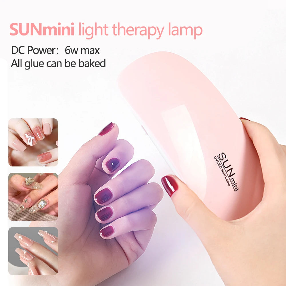 Nail Lamp Foldable UV LED Lamp for Nails Machine UV LED Gel Quick Drying Dryer Lamp Manicure Tool Professional Equipme
